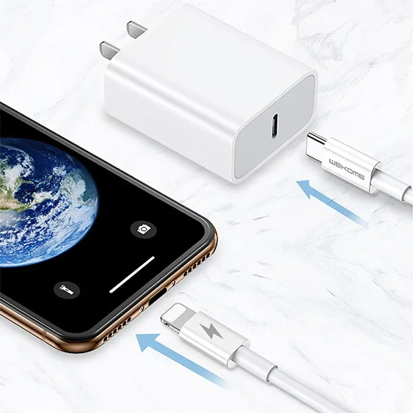 Wekome TYPE-C TO iPhone PD 20W Hızlı Şarj Kablosu 1.2M-1852