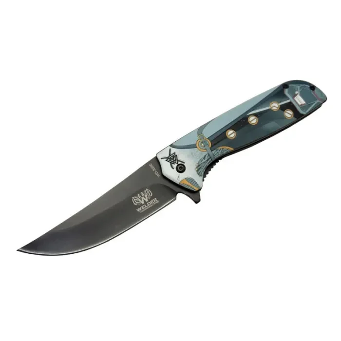 Welder  Çakı 22 cm Yarı Otomatik , Kemerlikli