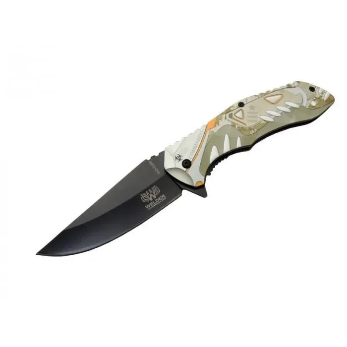 Welder Comando Çakı 21 Cm Yarı Otomatik  , Kemerlikli