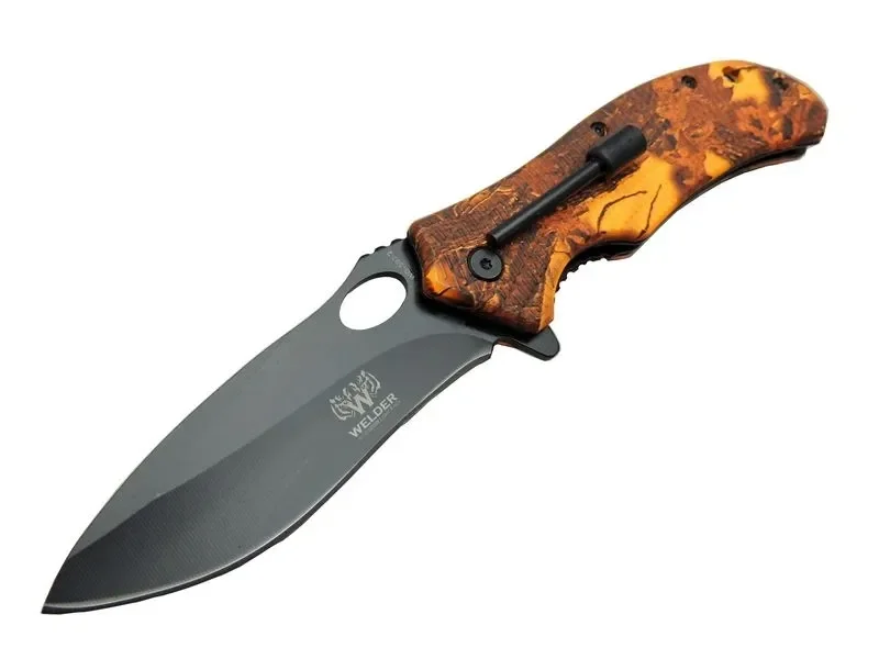 Welder Wd-503-2 Kamp Çakısı 21 Cm - Magnezyum Çubuklu (fire Start