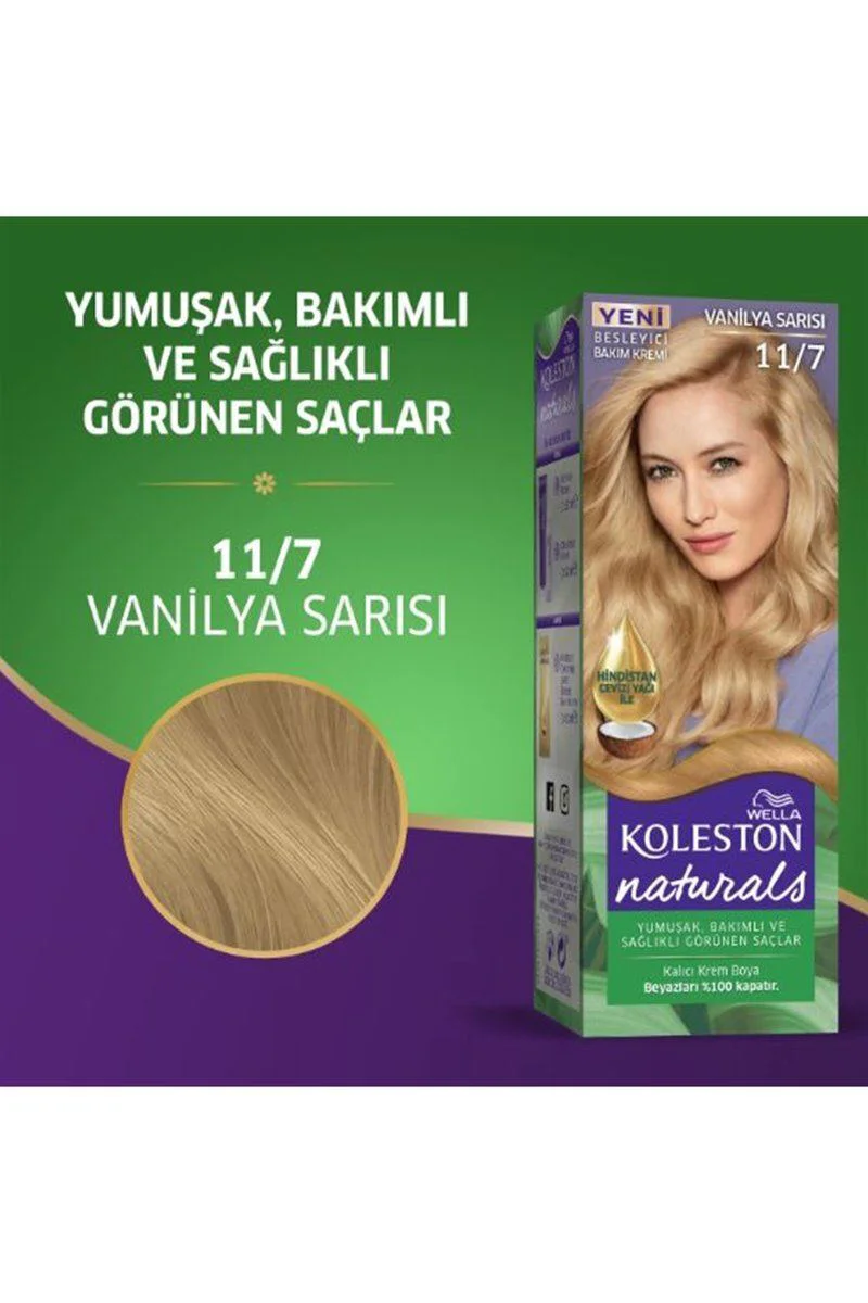 Wella Koleston Naturals Saç Boyası Vanilya Sarısı 11/7 2x Paket ile Uyumlu Fiyatı, Yorumları ve Özellikleri