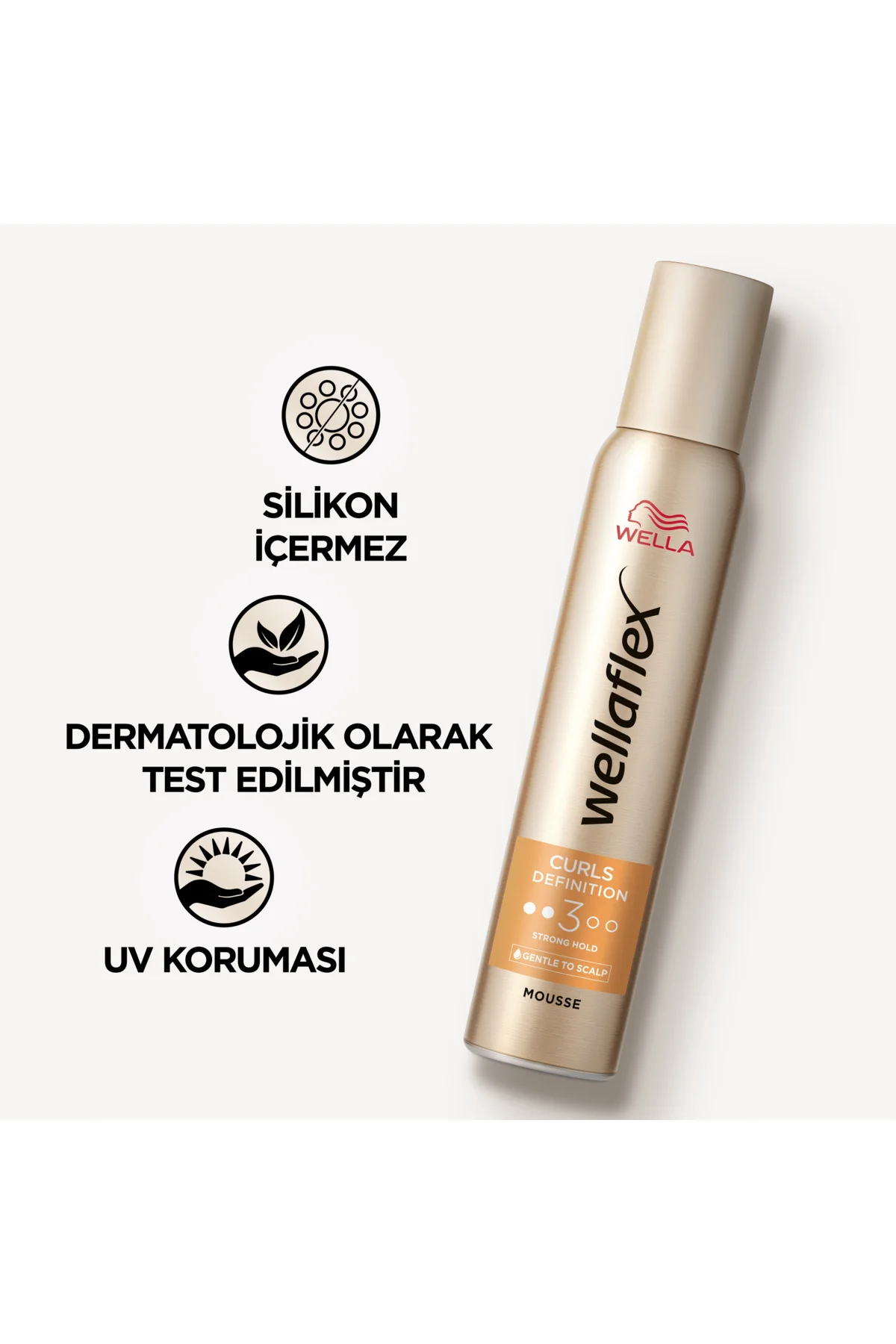 Wellaflex Curls Definition Bukle Belirginleştirici Güçlü Tutuş Saç Köpüğü Strong Hold 200 ML Fiyatı, Yorumları ve Özellikleri