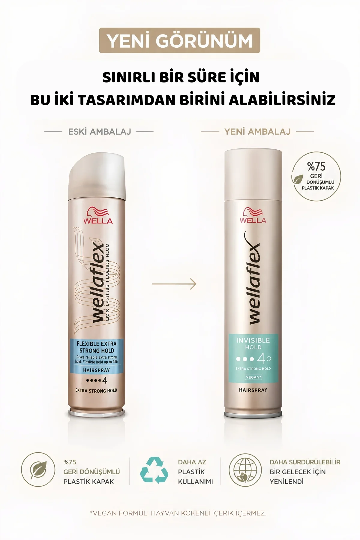 Wellaflex Invisible Hold Görünmez Tutuş Sağlayan Saç Spreyi Extra Strong Hold 250 ML Wellaflex Invisible Hold Görünmez Tutuş Sağlayan Saç Spreyi Extra Strong Hold 250 ML - Görsel 3