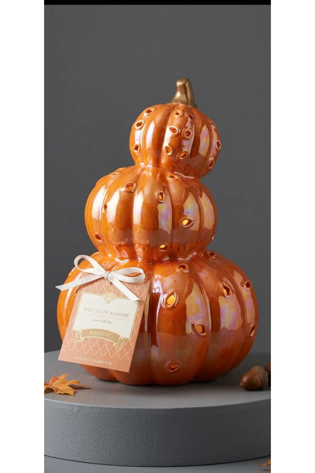 Wellesley Manor Harvest Pumpkin Kokulu Dekoratif El Boyama Serami