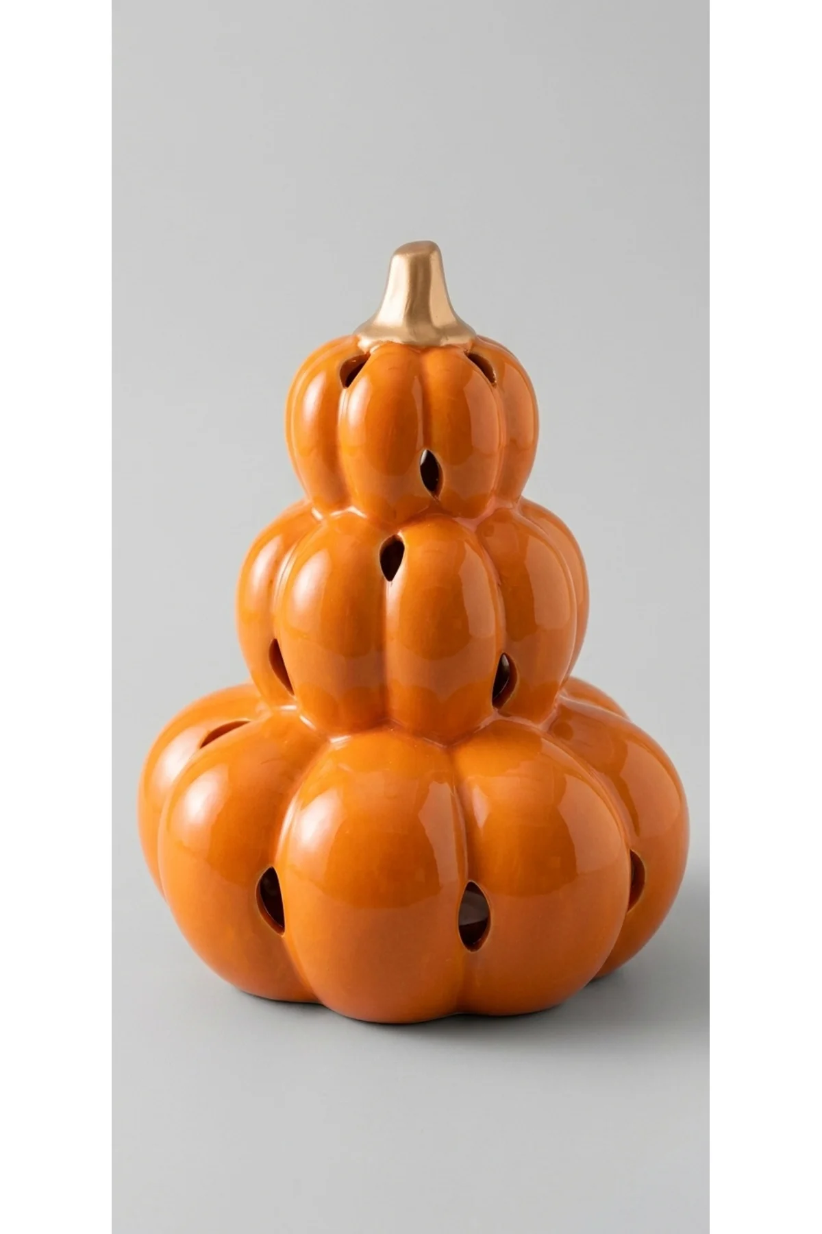 Wellesley Manor Pumpkin Space Kokulu Dekoratif El Boyama Seramik 