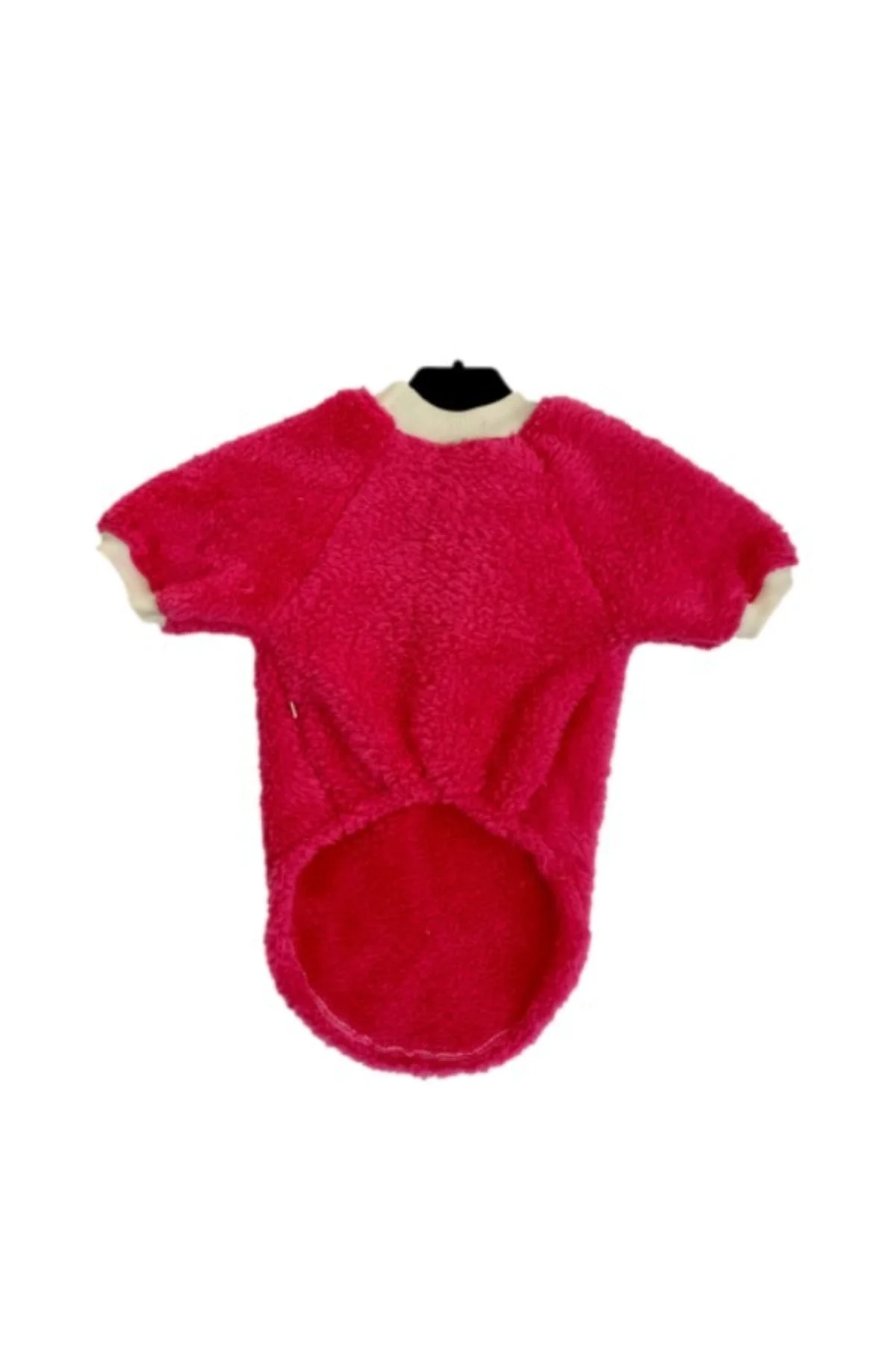 Welsoft Kışlık Lastikli Pembe Kedi Köpek Kıyafeti Elbisesi xlarge