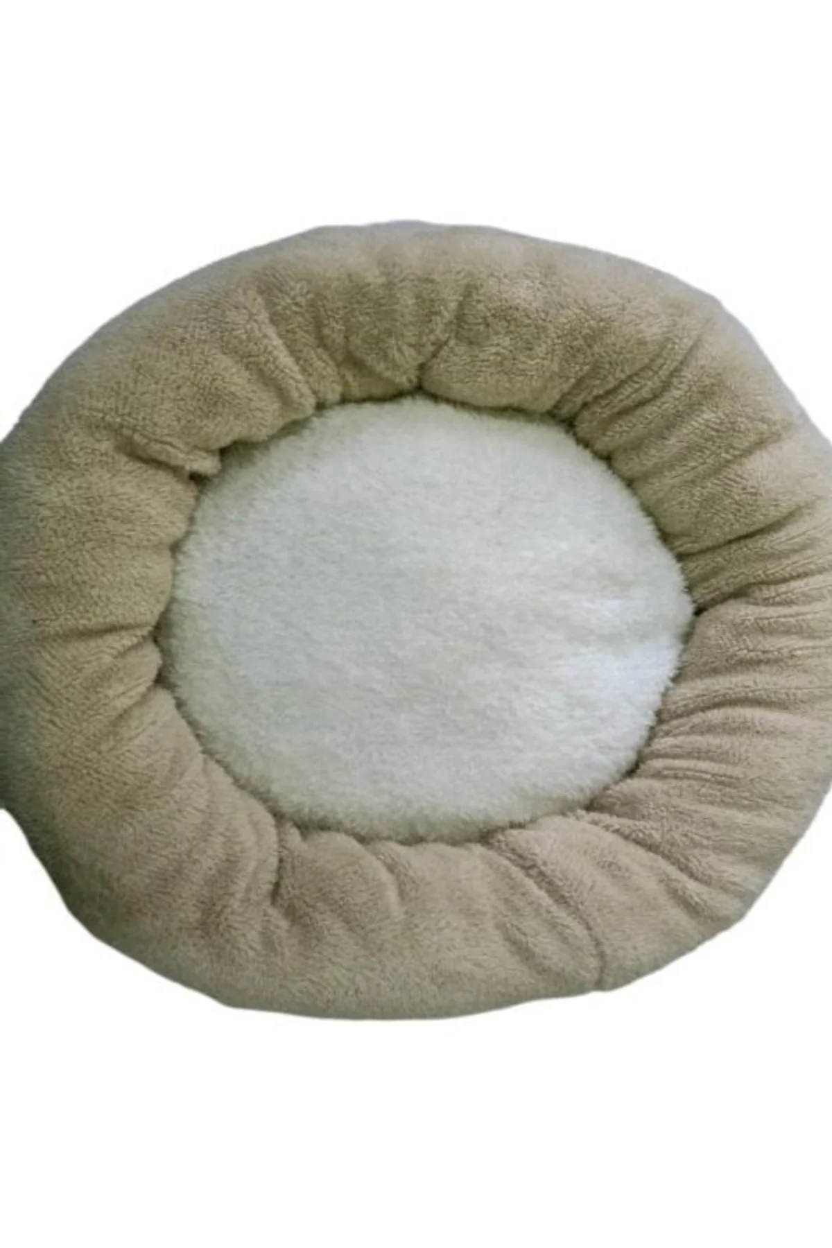 Welsoft Krem Beyaz Kedi Ve Köpek Yatağı 60 Cm
