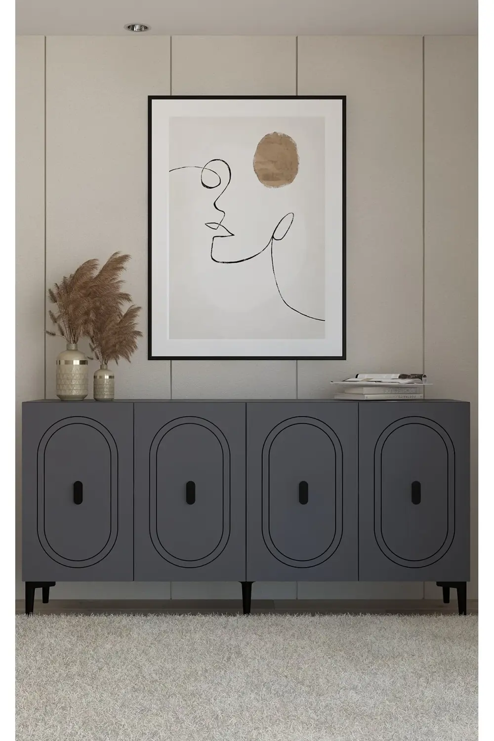 WENYCT (KB150) KONSOL ANTRASİT-ANTRASİT