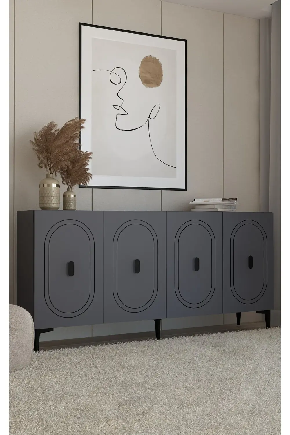 WENYCT (KB150) KONSOL ANTRASİT-ANTRASİT