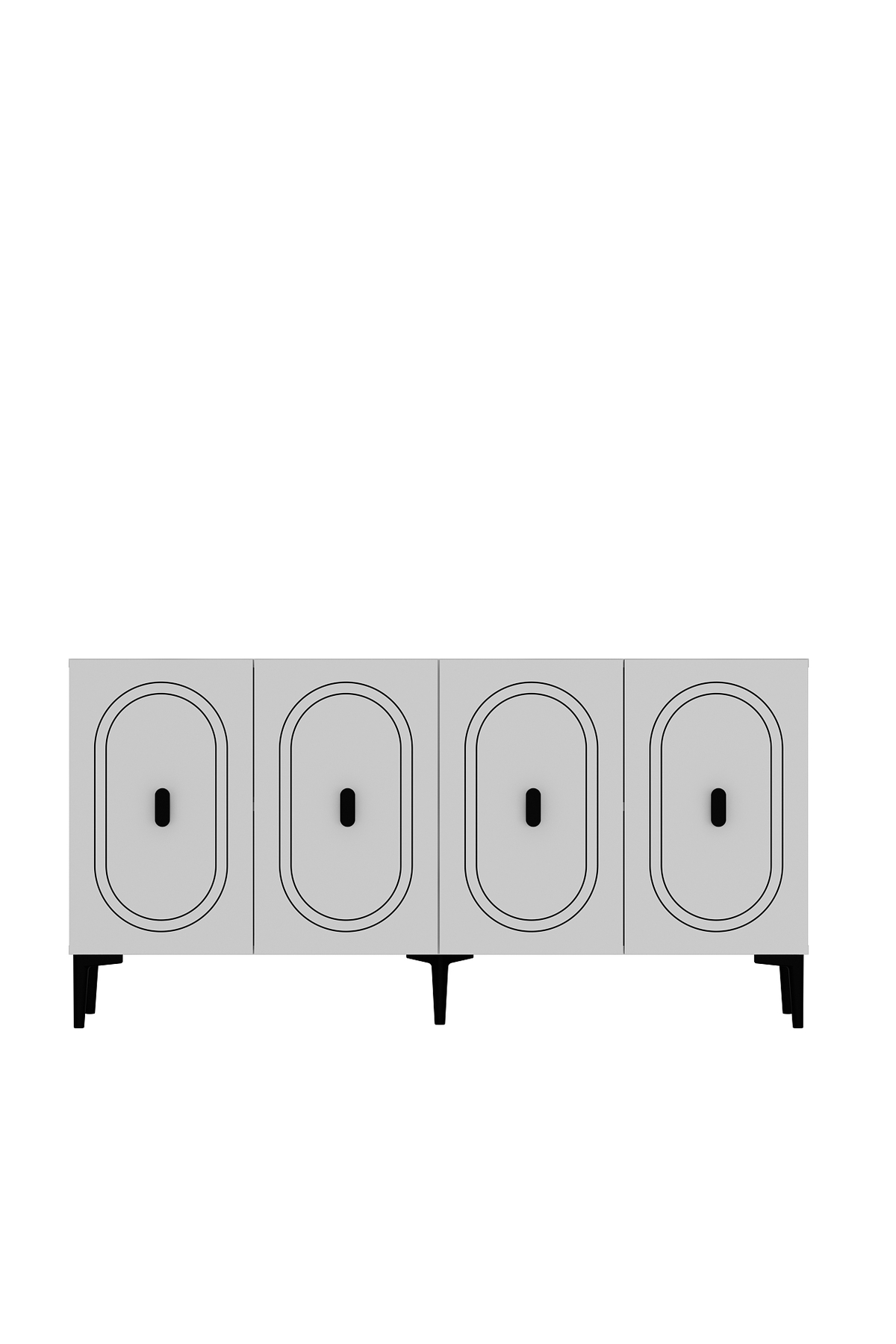 Cantek Dizayn Wenyct Konsol (Kb150), Tv Sehpasi 2 Li Salon Takimi Beyaz-Beyaz