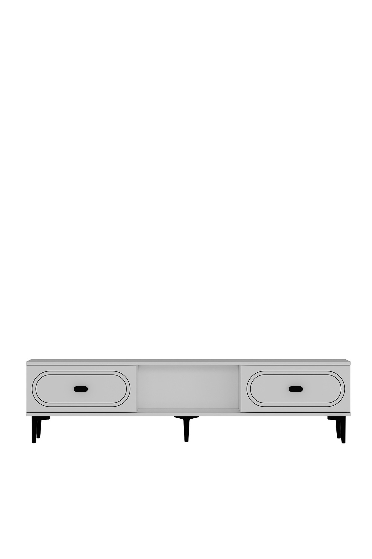 Cantek Dizayn Wenyct Konsol (Kb150), Tv Sehpasi 2 Li Salon Takimi Beyaz-Beyaz