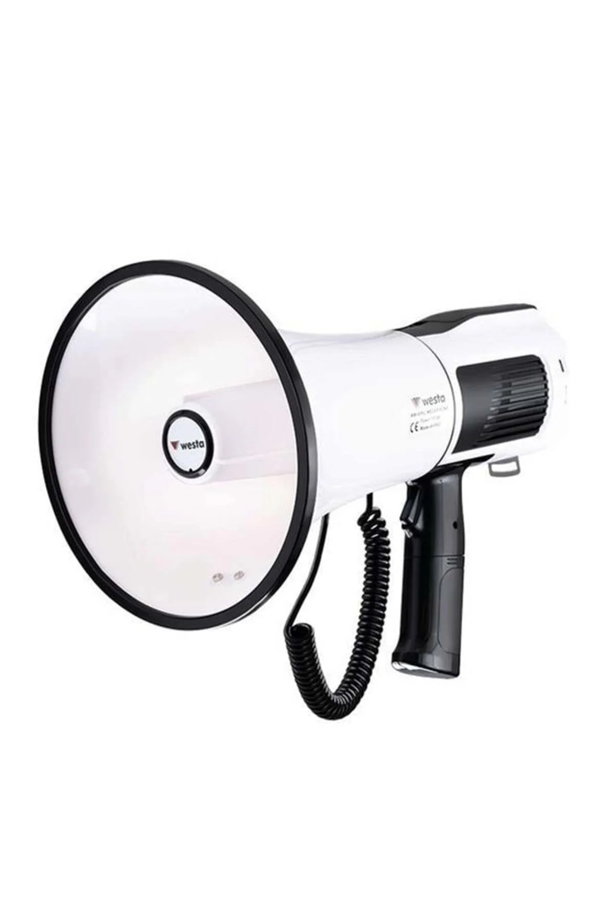 Westa Wm-90Pu Type-C 100 Watt Mayk Mikrofonlu Usb-Tf-Bluetooth Megafon Westa Wm-90Pu Type-C 100 Watt Mayk Mikrofonlu Usb-Tf-Bluetooth Megafon