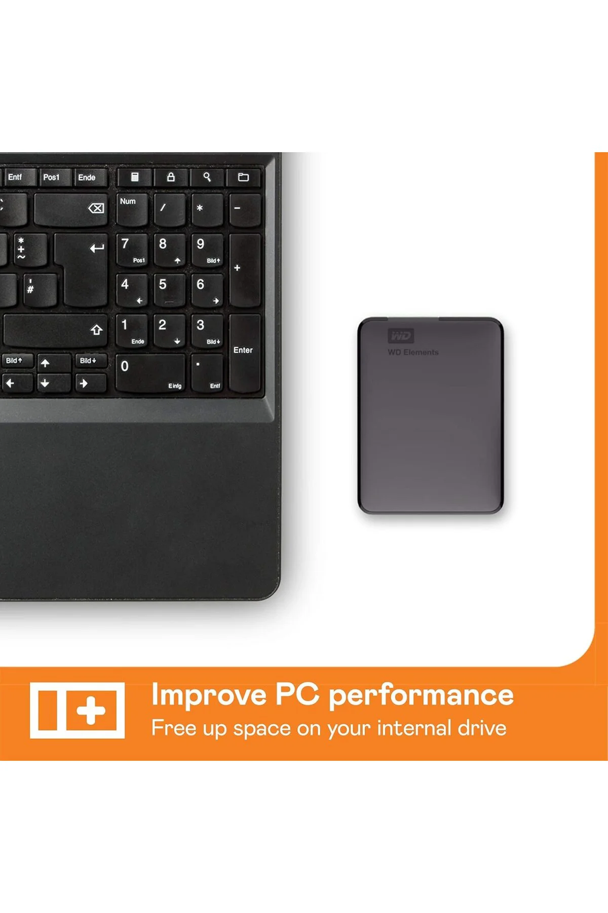 Western Digital Elements Portable Taşınabilir Disk, 1 TB, HDD Western Digital Elements Portable Taşınabilir Disk, 1 TB, HDD