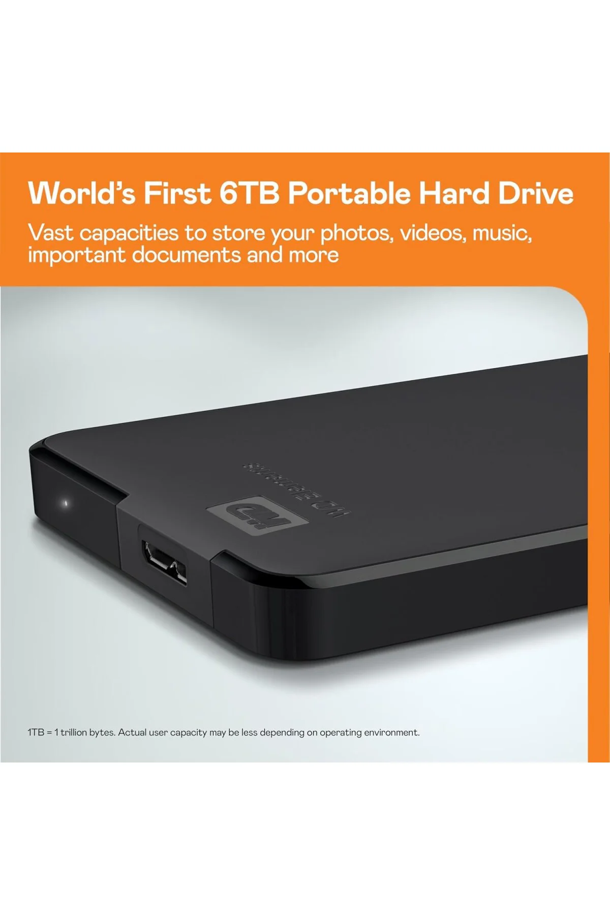 Western Digital Elements Portable Taşınabilir Disk, 1 TB, HDD Western Digital Elements Portable Taşınabilir Disk, 1 TB, HDD