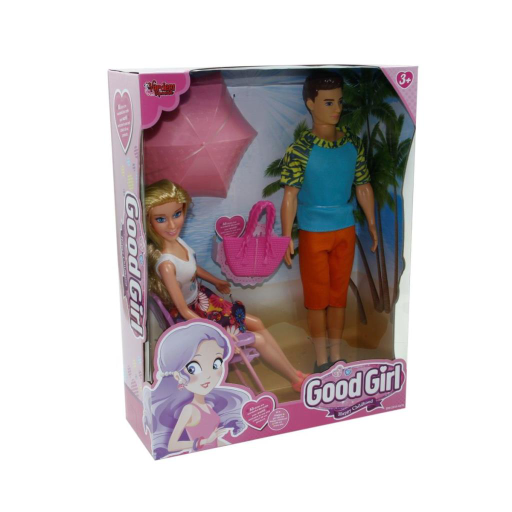 WG-115149 Kutulu 29cm Tatil Yapan Kız ve Arkadaşı - Oyuncak WG-115149 Kutulu 29cm Tatil Yapan Kız ve Arkadaşı - Oyuncak