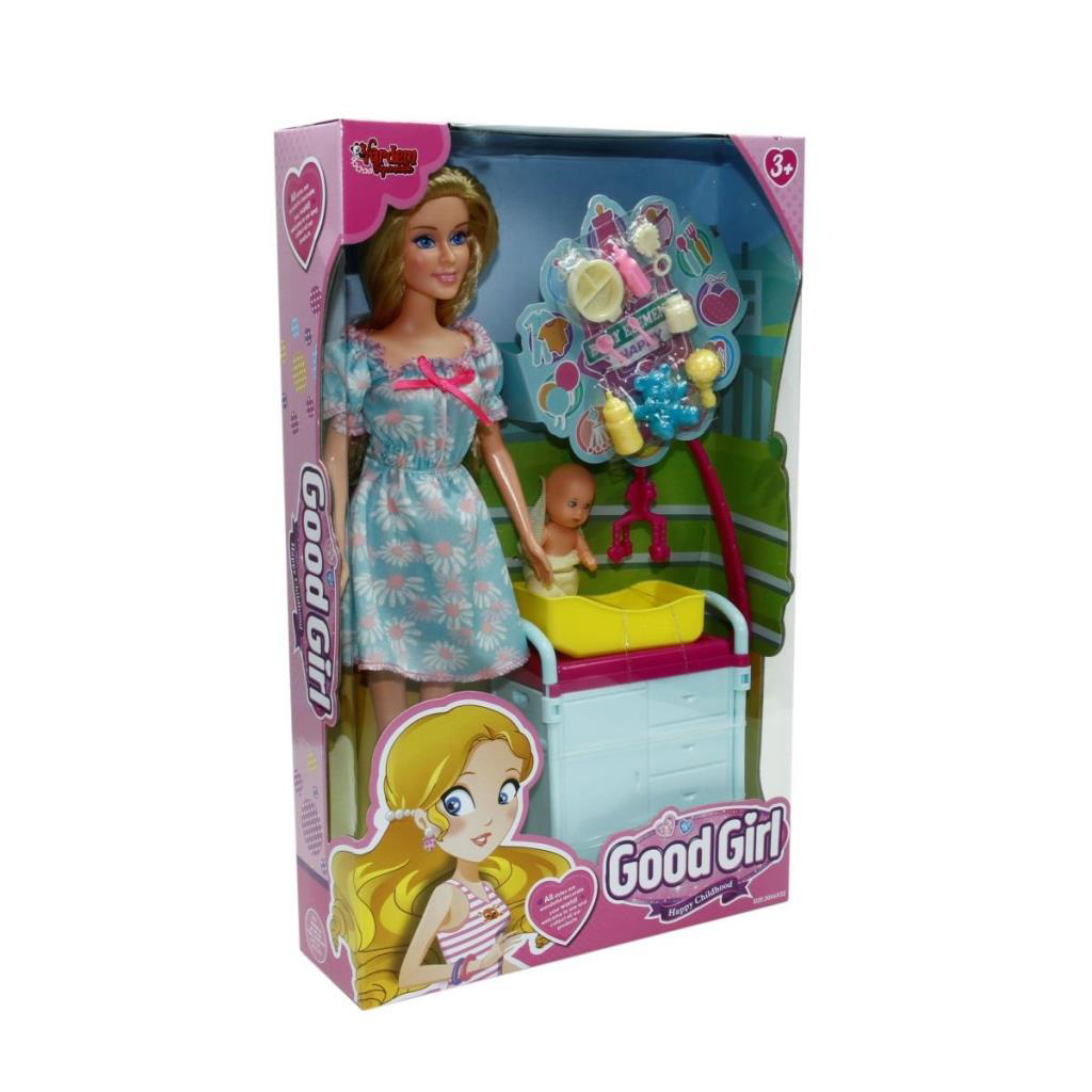 WG-115167 Kutulu 29cm Akesuarlı Beşikli Bebek - Oyuncak WG-115167 Kutulu 29cm Akesuarlı Beşikli Bebek - Oyuncak