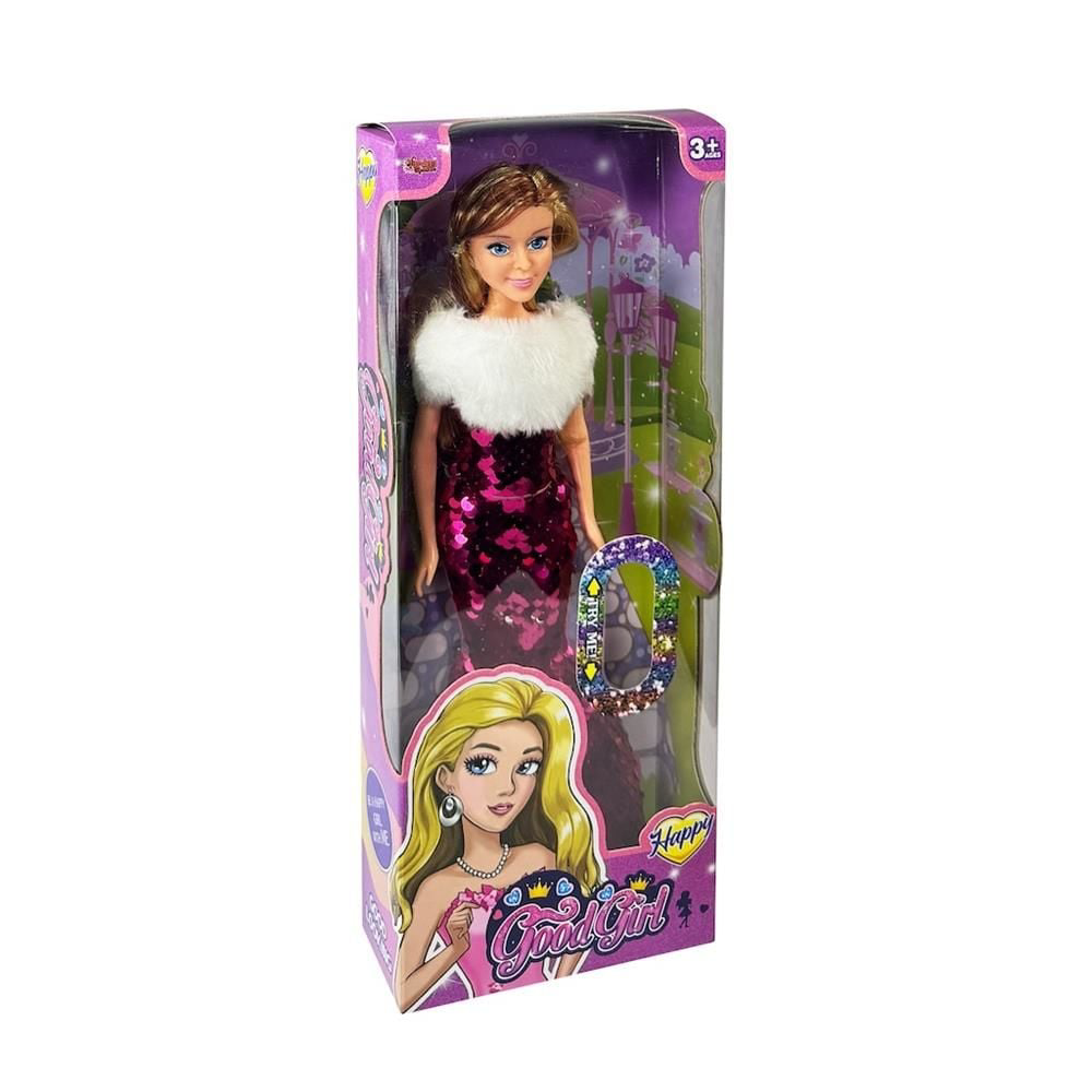 WG-66772 KUT.RENK DEĞİŞTİREN PULLU BEBEK 29CM -VRD