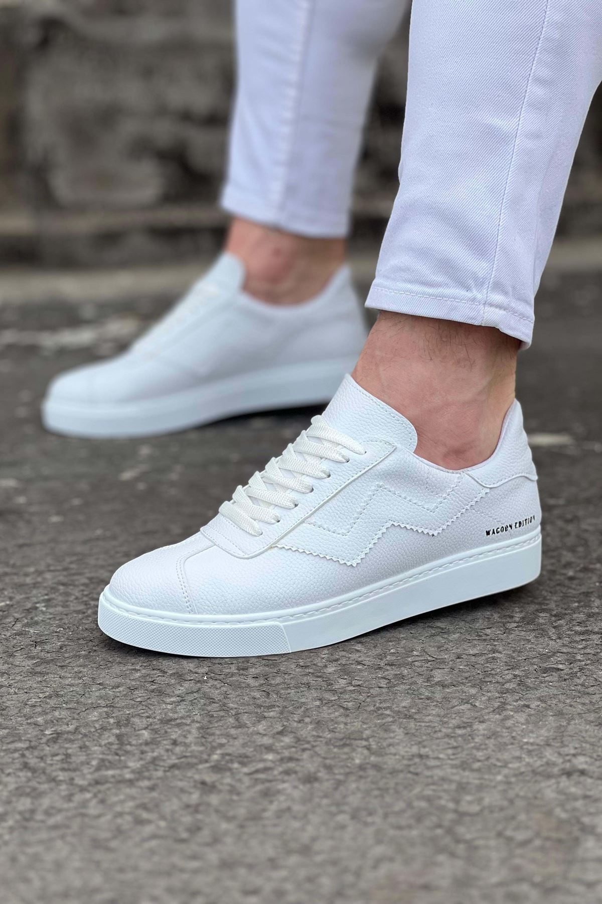 WG160 Beyaz Erkek Casual Ayakkabı