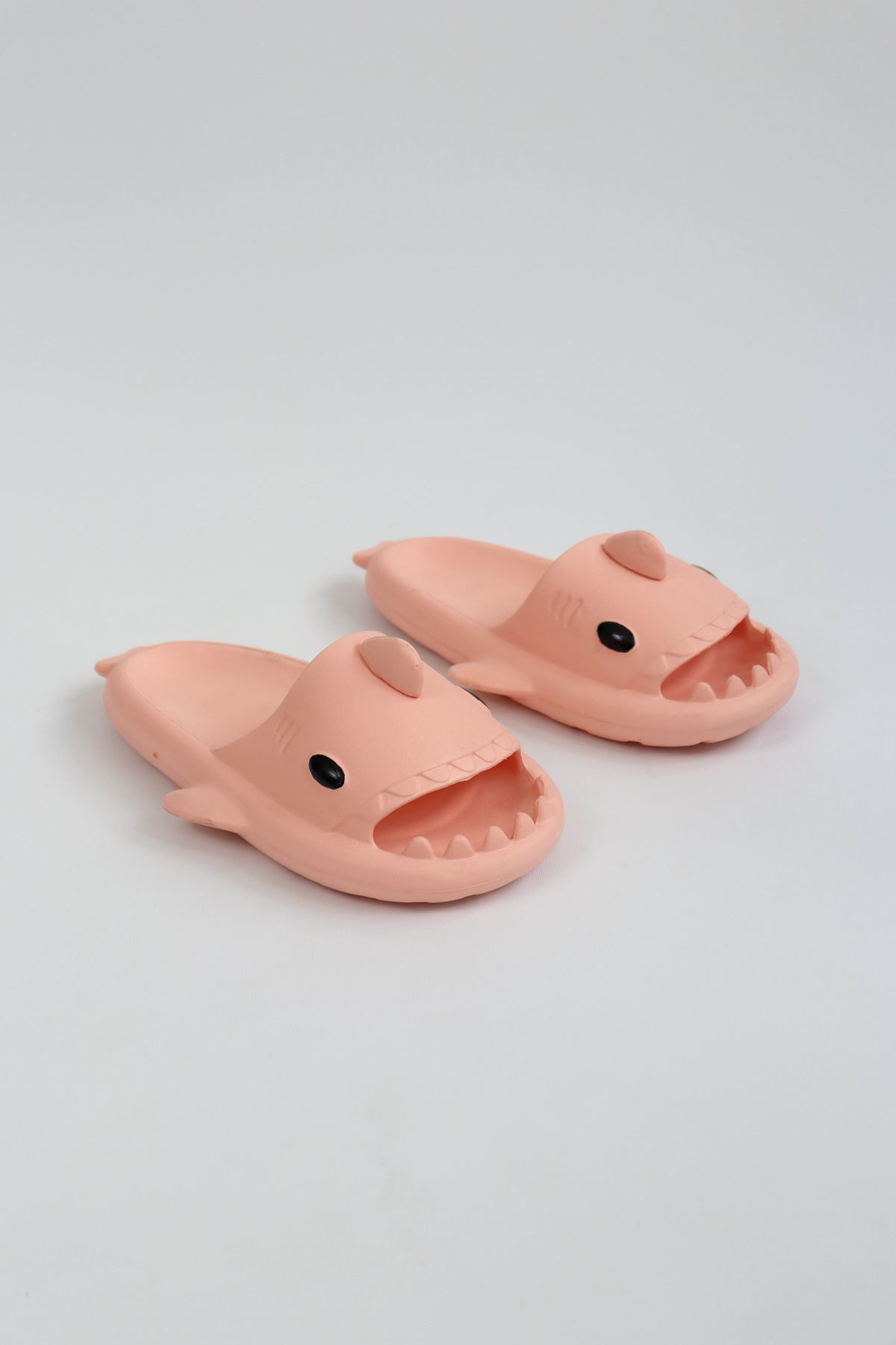 WG500 Köpekbalığı Pembe Unisex Tam Ortopedik Terlik Shark Slides