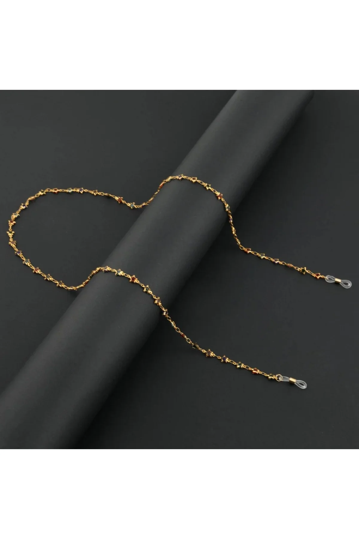 WGA DIAMOND 017 ALTIN GÖZLÜK ZİNCİRİ Gözlük Aksesuarı