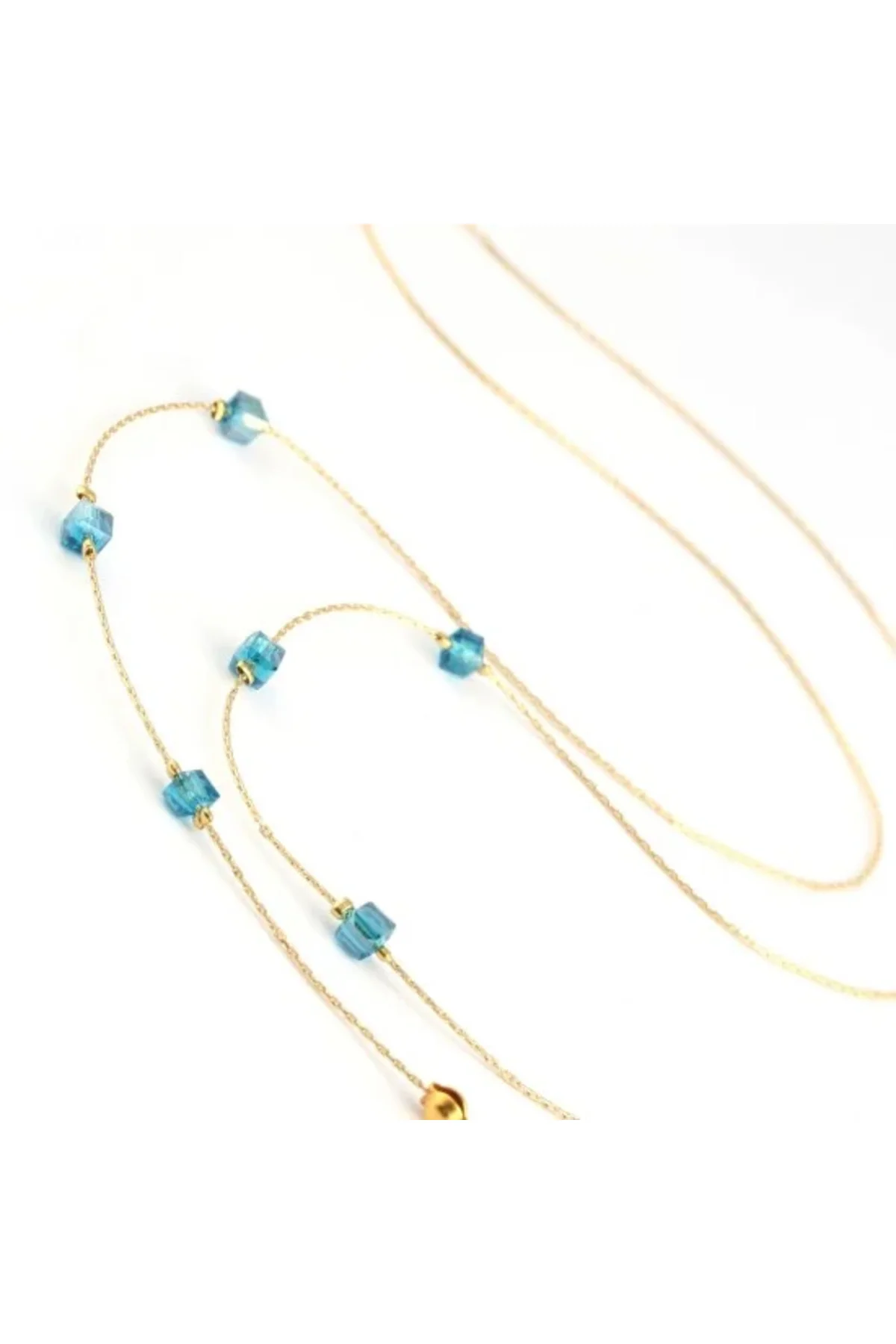 WGA PEARL 081 ALTIN GÖZLÜK ZİNCİRİ Gözlük Aksesuarı