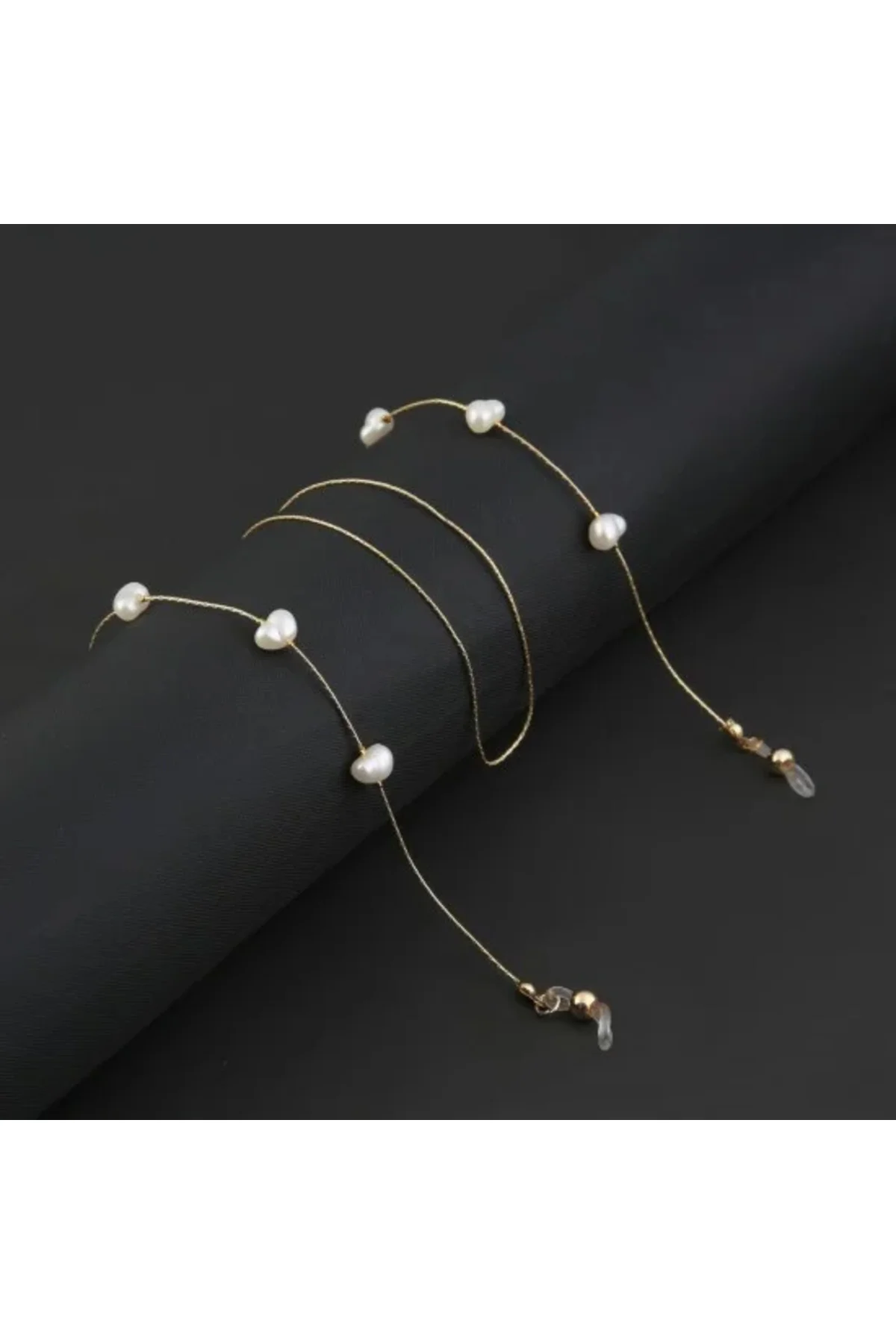 WGA PEARL 101 ALTIN GÖZLÜK ZİNCİRİ Gözlük Aksesuarı WGA PEARL 101 ALTIN GÖZLÜK ZİNCİRİ Gözlük Aksesuarı