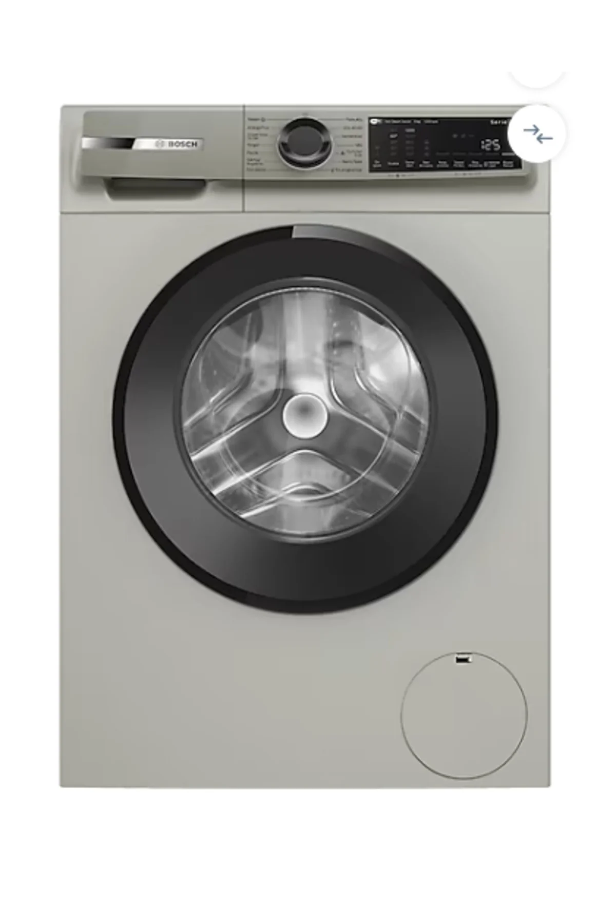 WGK242ZXTR 9 KG 1200 DEVİR ÇAMAŞIR MAKİNESİ GÜMÜŞ