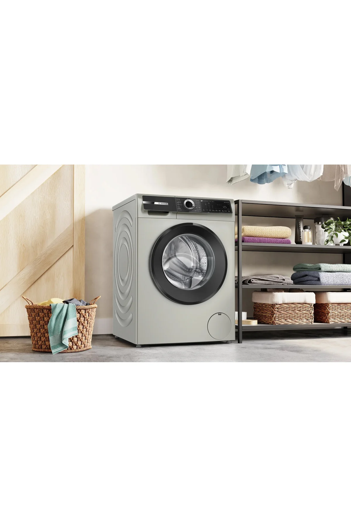 WGK252ZSTR Çamaşır Makinesi 10 kg 1200 Devir Gümüş