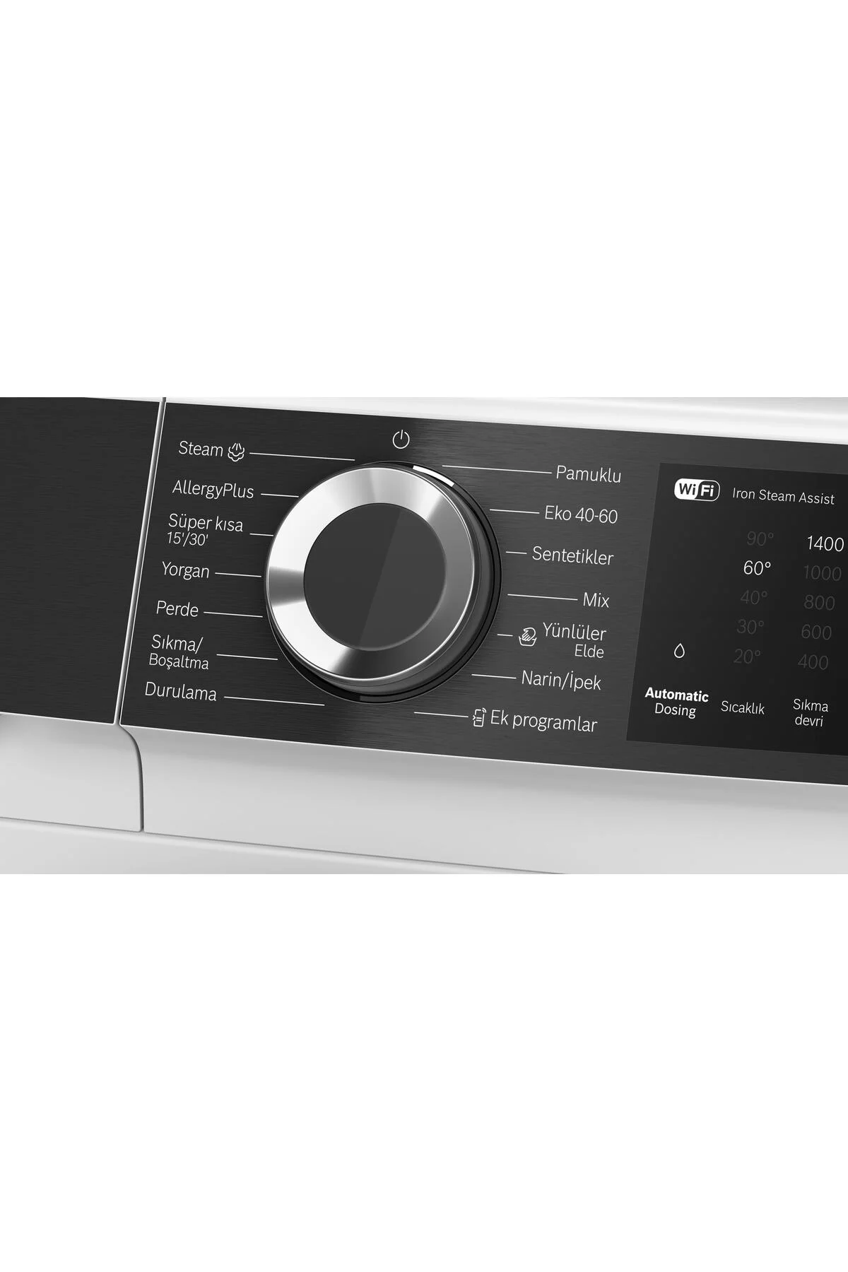 WGK254Y0TR 10 Kg 1400 Devir Beyaz Çamaşır Makinesi