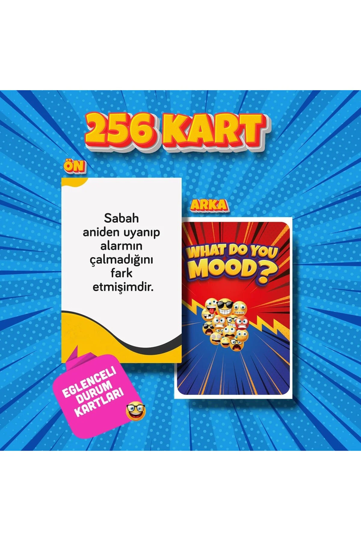 What Do You Mood Moodun Ne - Eğlenceli Grup Arkadaş Aile Kutu Oyu