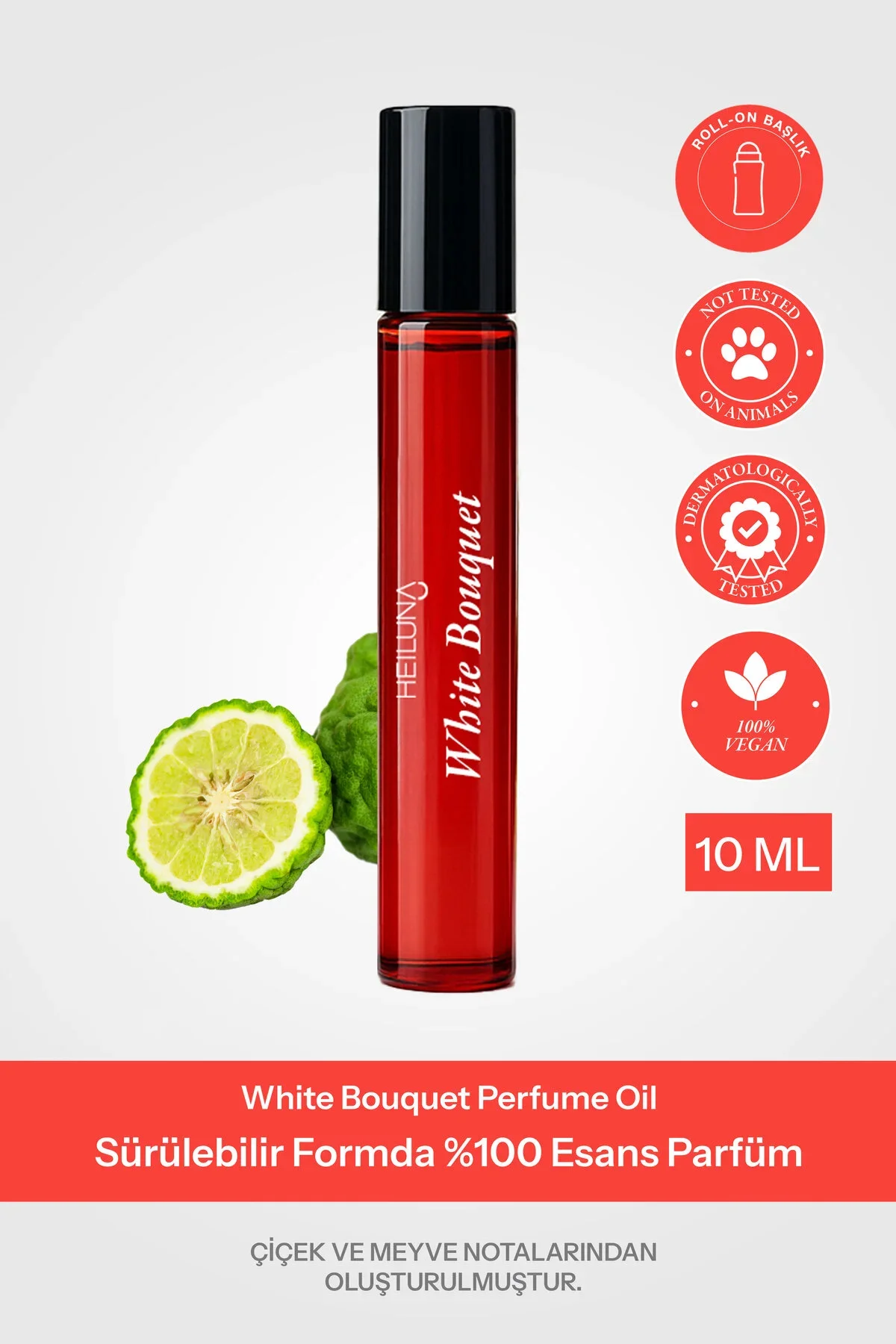 White Bouquet | Sürülebilir %100 Esans Kadın Parfüm | Alkolsüz & 