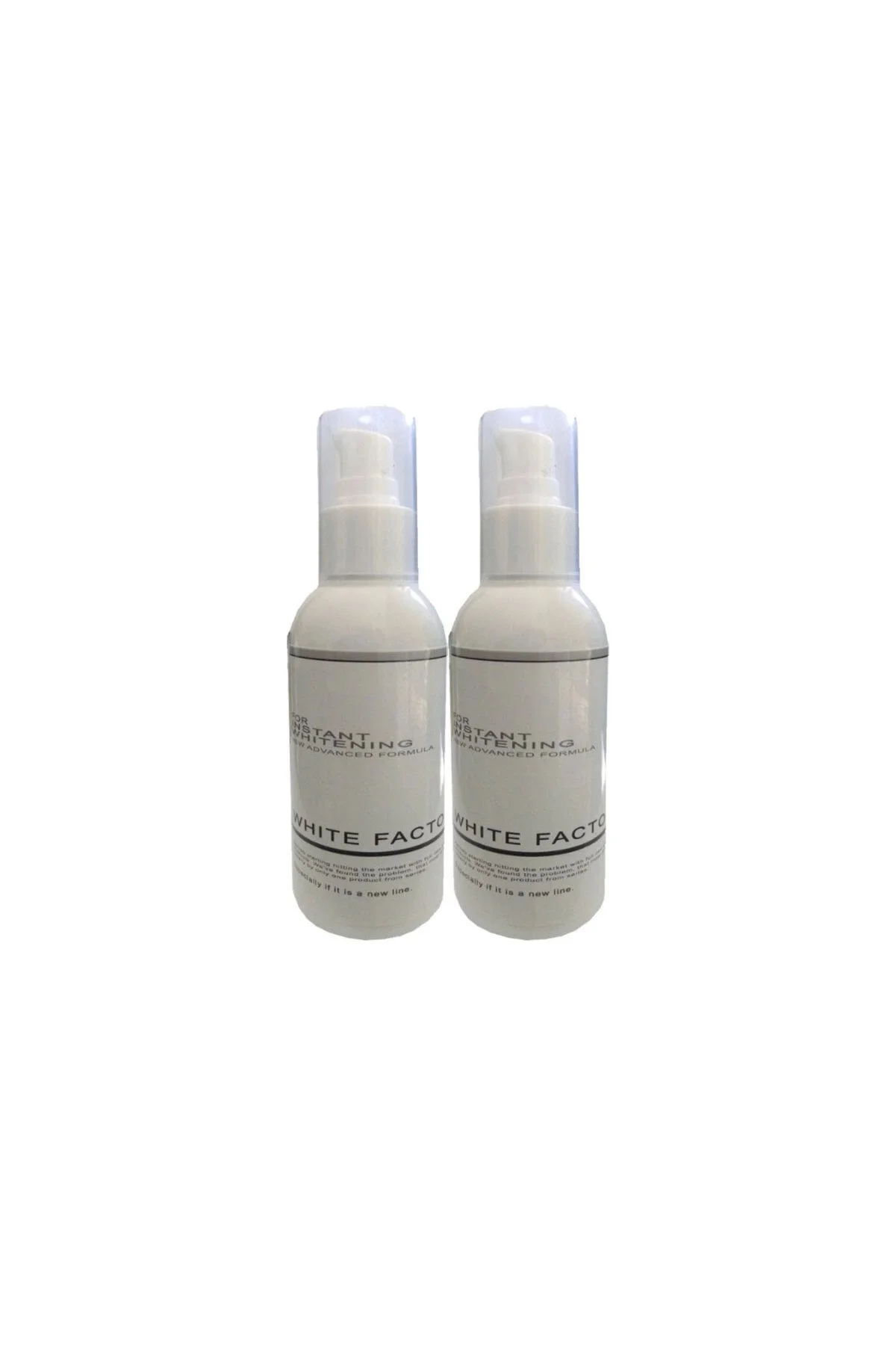 White Factor 2x120 ml Cilt Renk Açıcı Bakım Kremi – Etkili Leke Giderici ve Aydınlatıcı