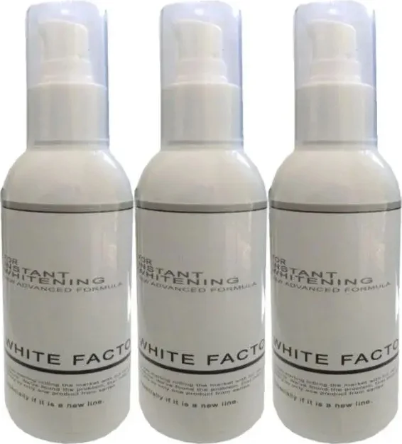 White Factor 3X 120 ml Cilt Bakım Kremi – Etkili Beyazlatma ve Nemlendirme