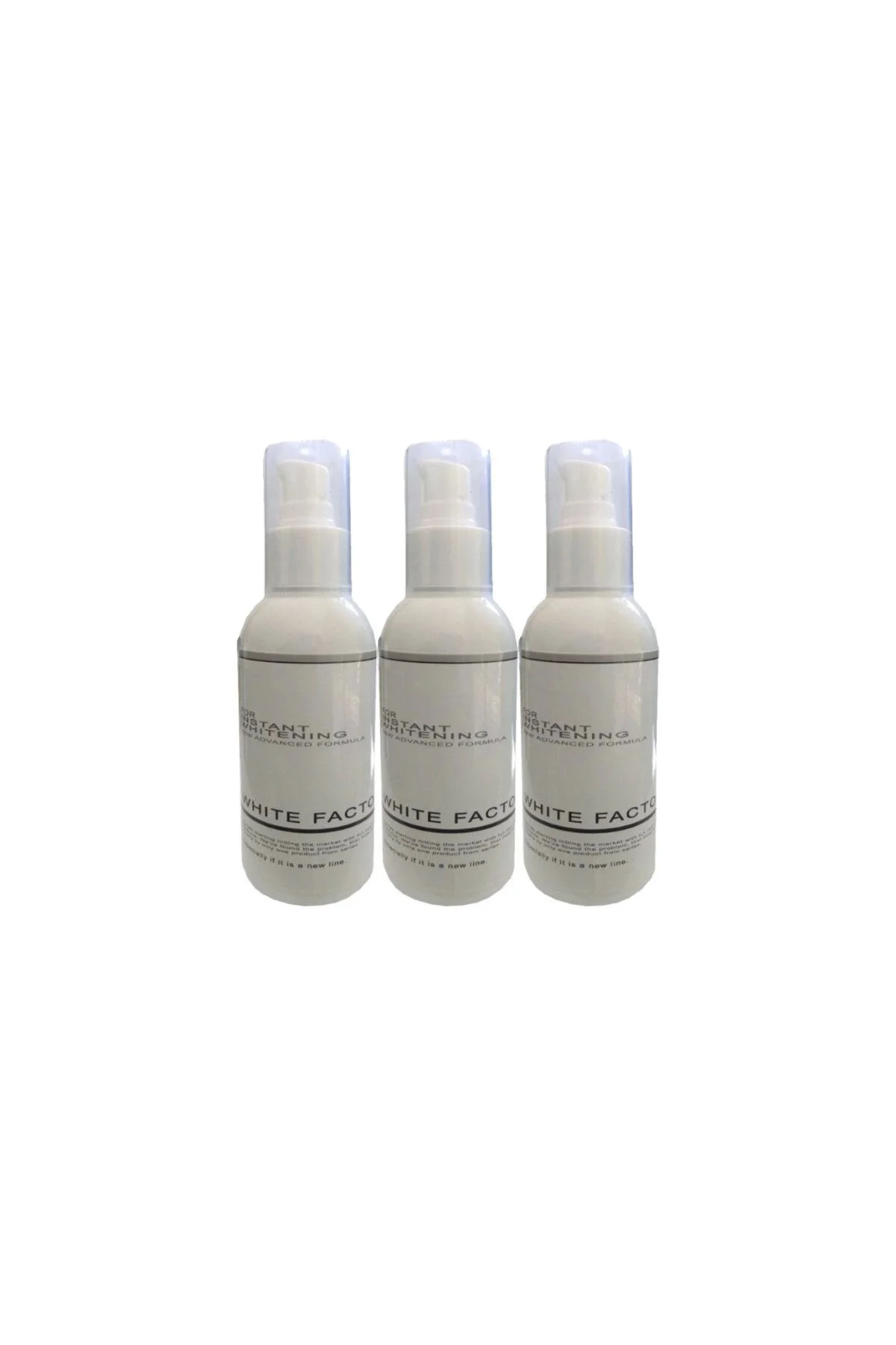 White Factor 3x120 ml Cilt Renk Açıcı Bakım Kremi – Etkili Leke Giderici