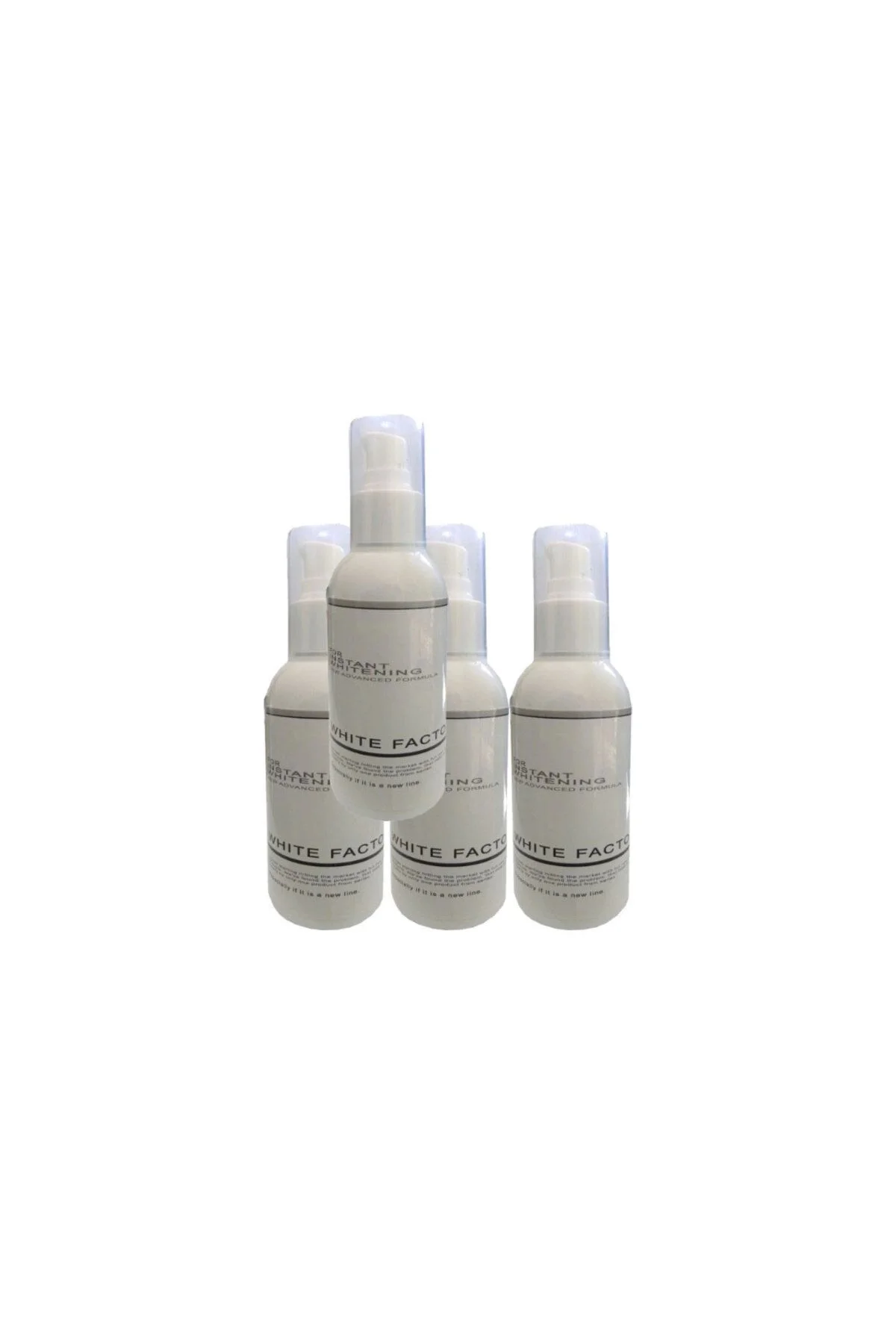 White Factor 4x120 ml Cilt Renk Açıcı Bakım Kremi - Etkin Cilt Aydınlatıcı