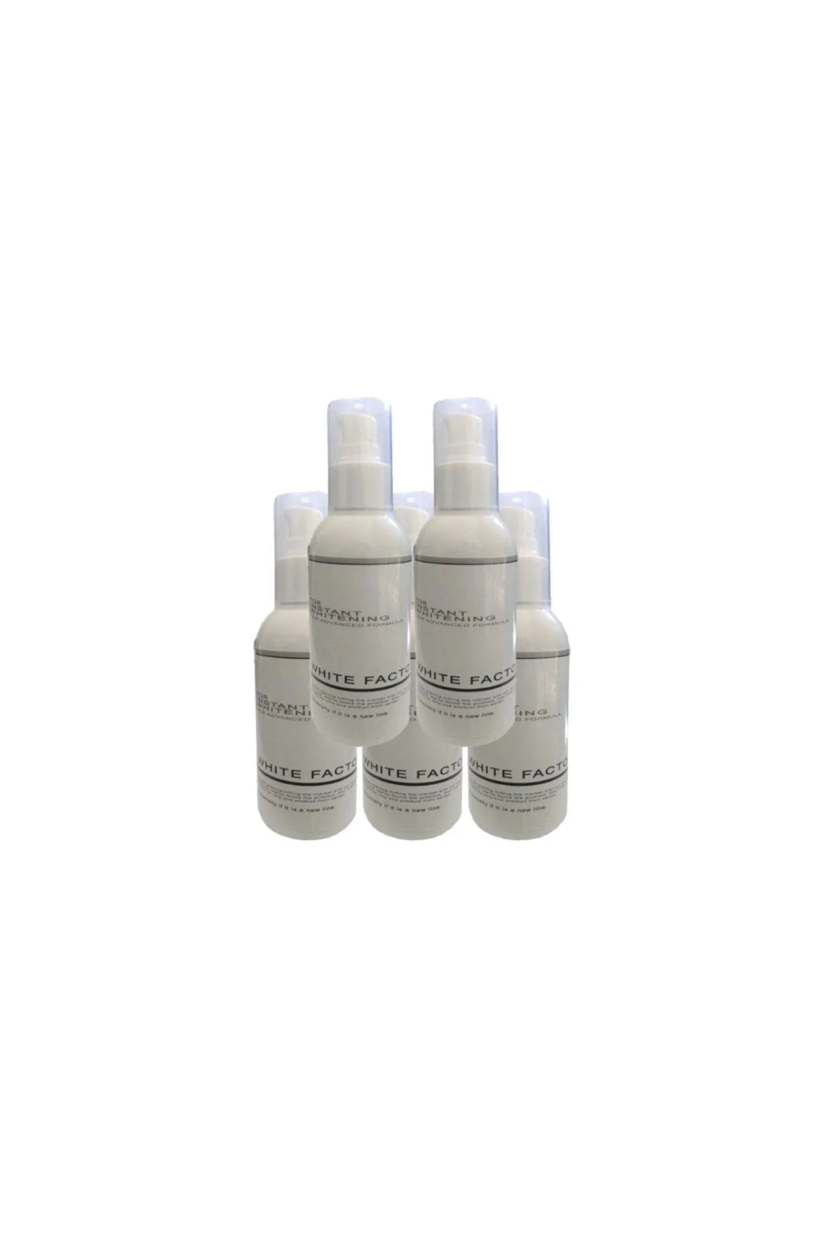 White Factor 4x120 ml Cilt Renk Açıcı Bakım Kremi - Etkin Cilt Aydınlatıcı