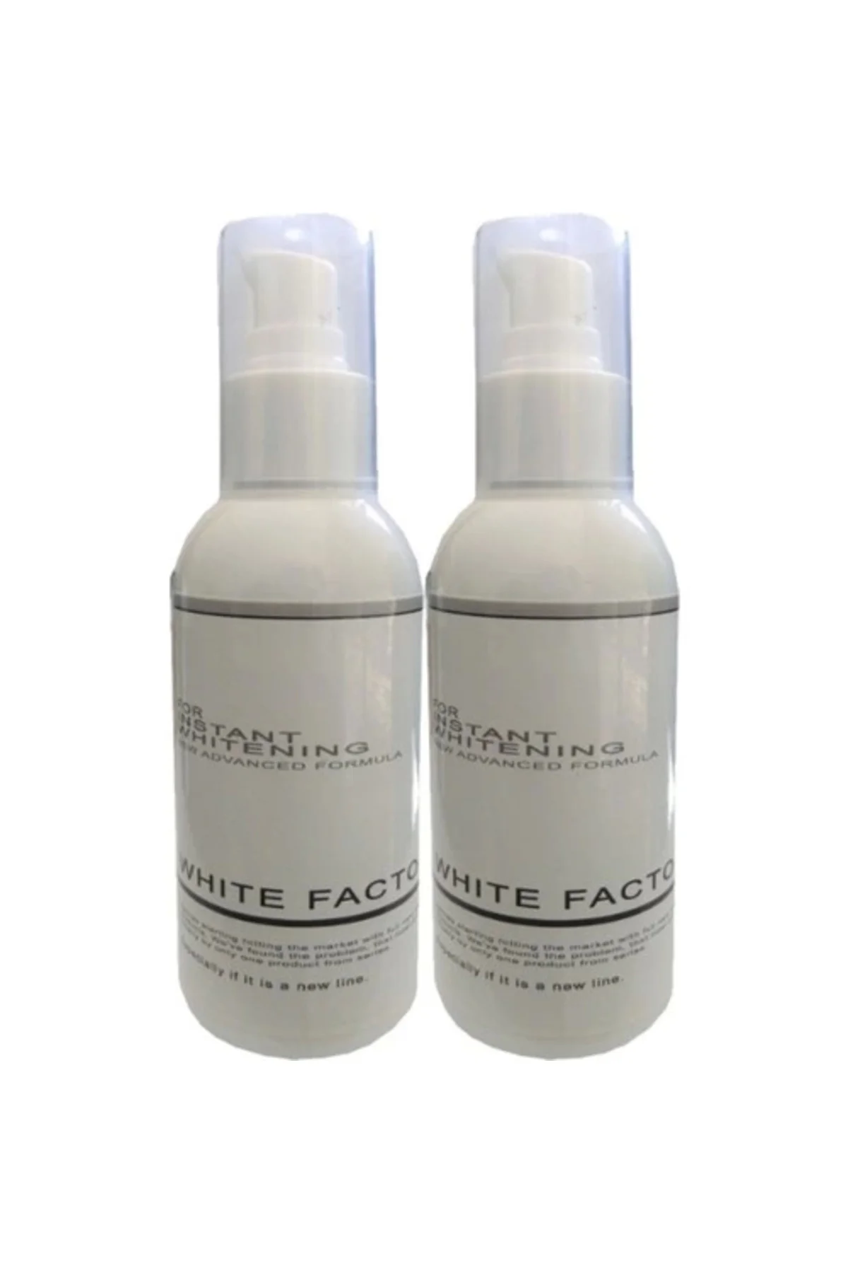 White Factor Açıcı Krem 120 ml x 2 Adet – Etkili Cilt Açıcı