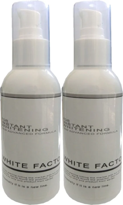 White Factor Instant Beyazlatıcı Krem 120 ml 2'li Paket - Cilt Beyazlatma