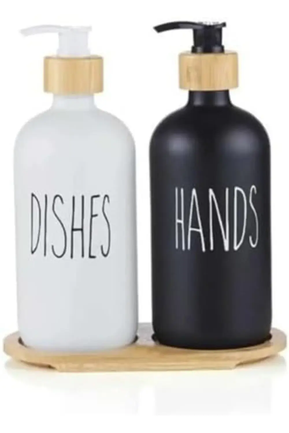 -WHİTE SİYAH BEYAZ SIVI SABUNLUK 500-ML ALT TEPSİLİ 1155328