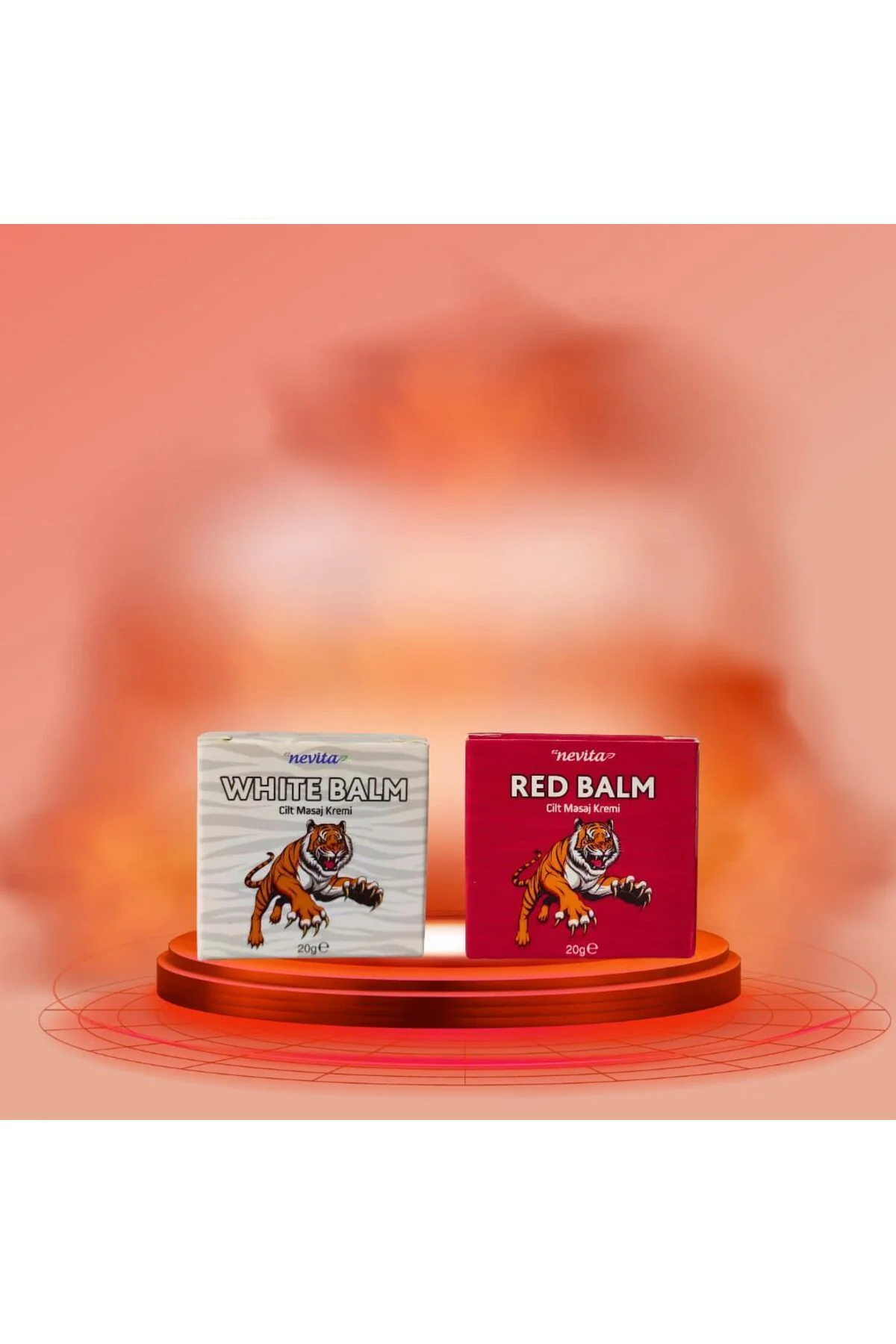 White (soğutucu) ve Red ( Isıtıcı) Masaj kremi White (soğutucu) ve Red ( Isıtıcı) Masaj kremi
