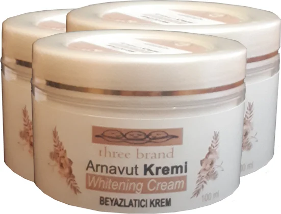 Whitening Cream Beyazlatıcı Krem 100 ml x 3 — Leke Giderici Cilt Bakımı