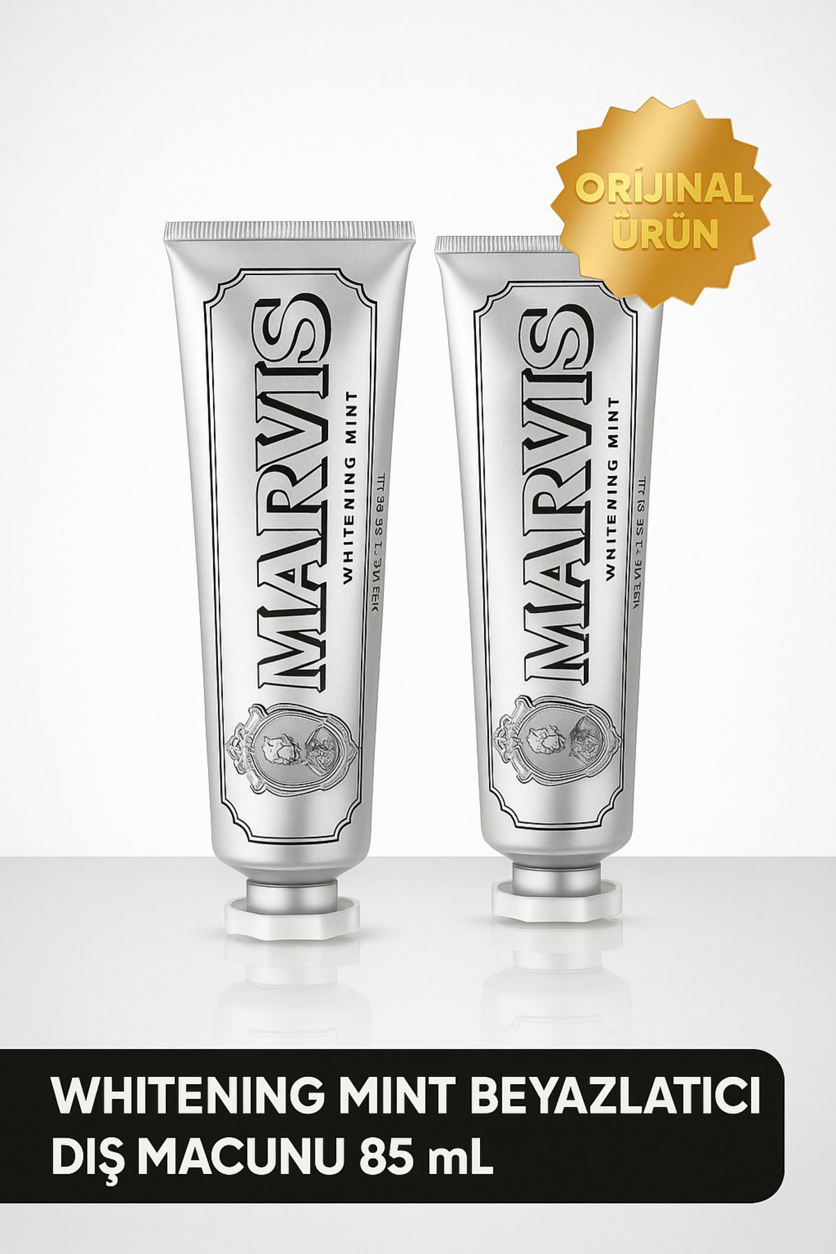Marvis Whitening Mint Beyazlatıcı Diş Macunu 85 Ml X 2 Adet Avantajlı Se