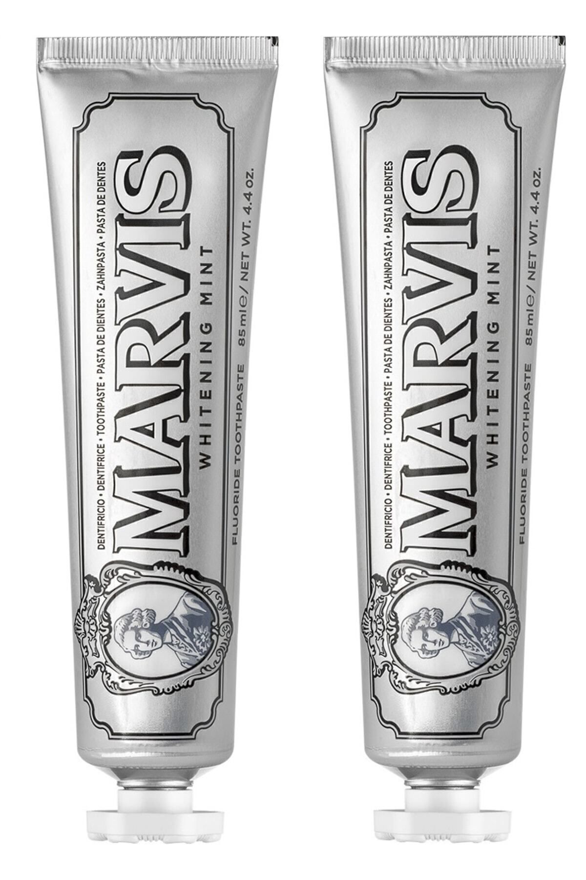 Marvis Whitening Mint Beyazlatıcı Diş Macunu 85 Ml X 2 Adet Avantajlı Se