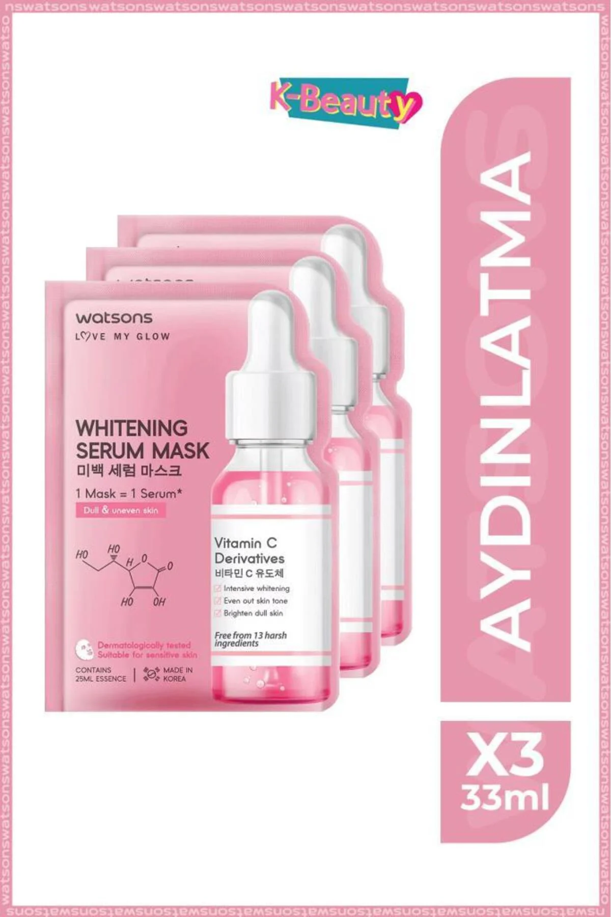 Whıtenıng Serum Maske 3'Lü Set Whıtenıng Serum Maske 3'Lü Set
