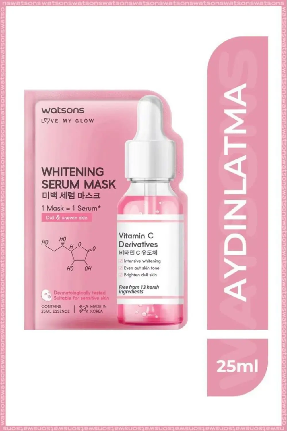 Whitening Serum Maske * 2 Adet
