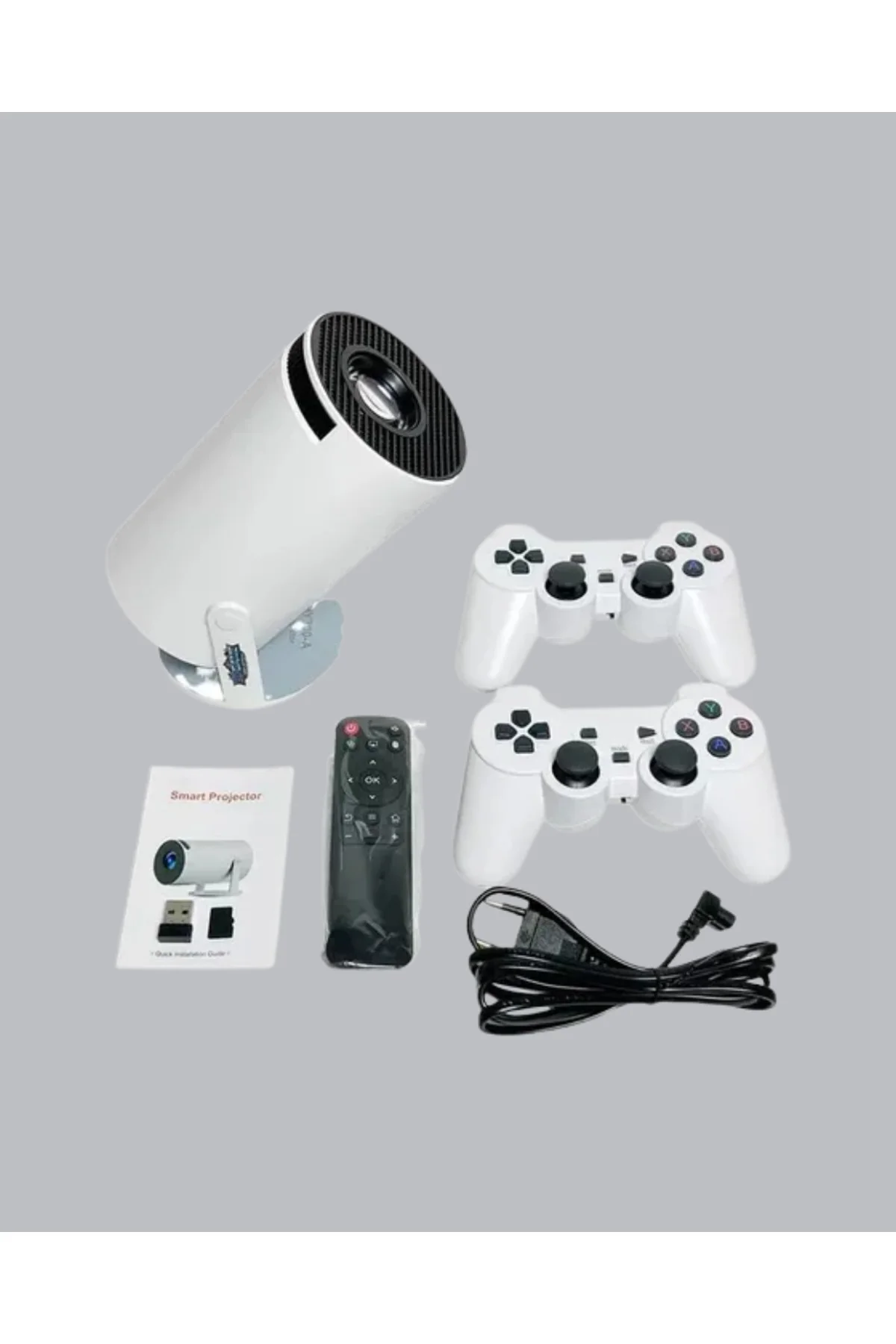 Wi-Fi 6 ve Bluetooth 5.0 Destekli 4K Akıllı Projeksiyon Cihazı