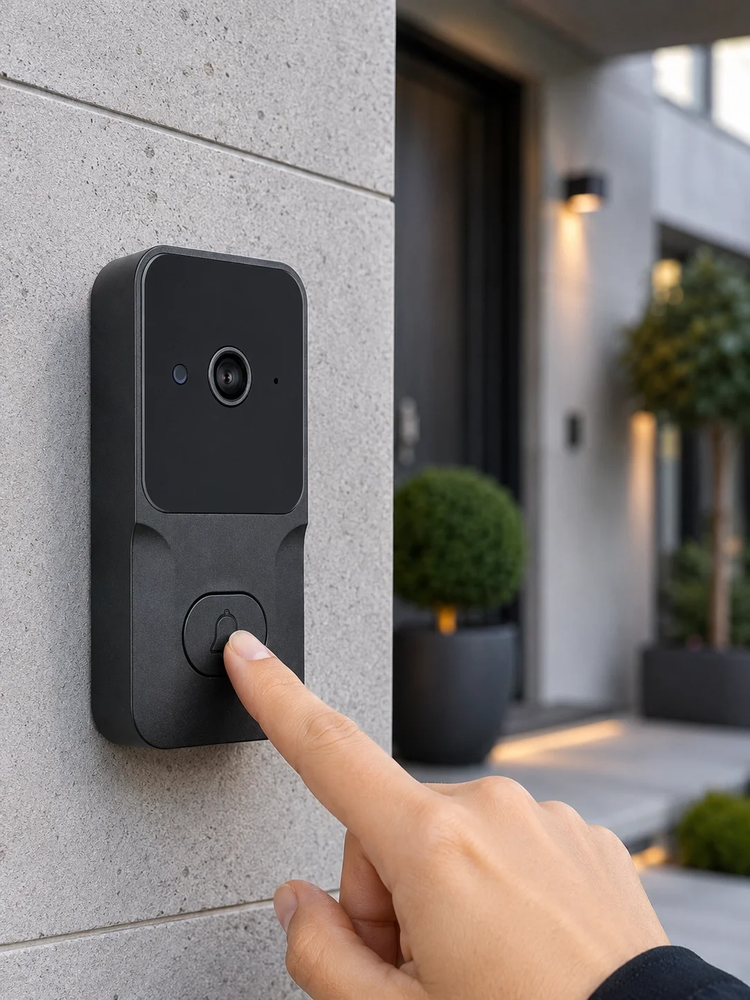 Wi-Fi Bağlantılı Akıllı Kapı Zili  Telefon Kontrollü HD Güvenlik Sistemi Fiyatı, Yorumları ve Özellikleri