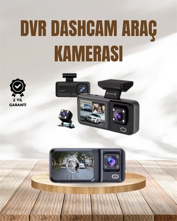 Wi-Fi Destekli Araç Kamerası: 2.7” Ekran, 128GB Destek ve IR Gece Görüş Fiyatı, Yorumları ve Özellikleri