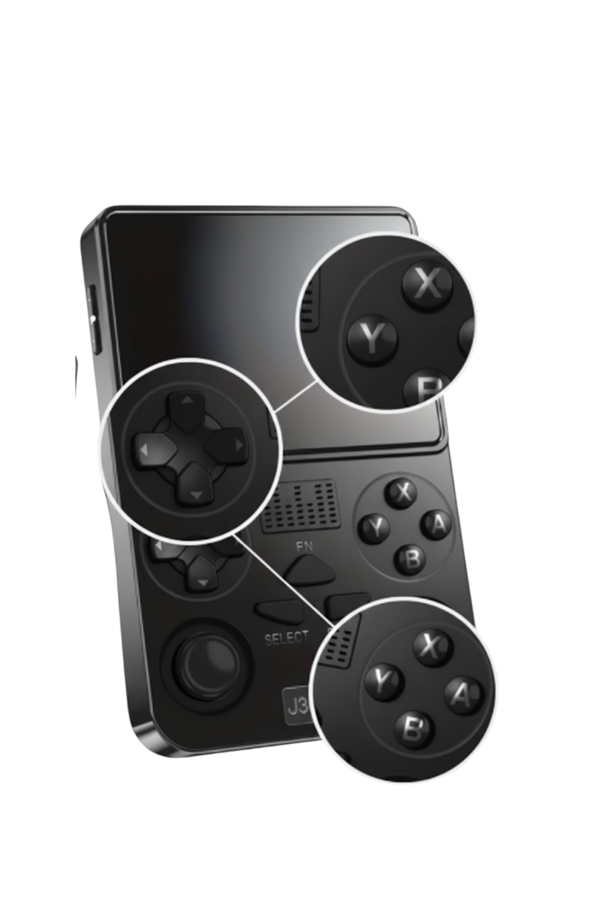 Wi-Fi Özellikli Taşınabilir Retro Oyun Konsolu Analog Joystickli