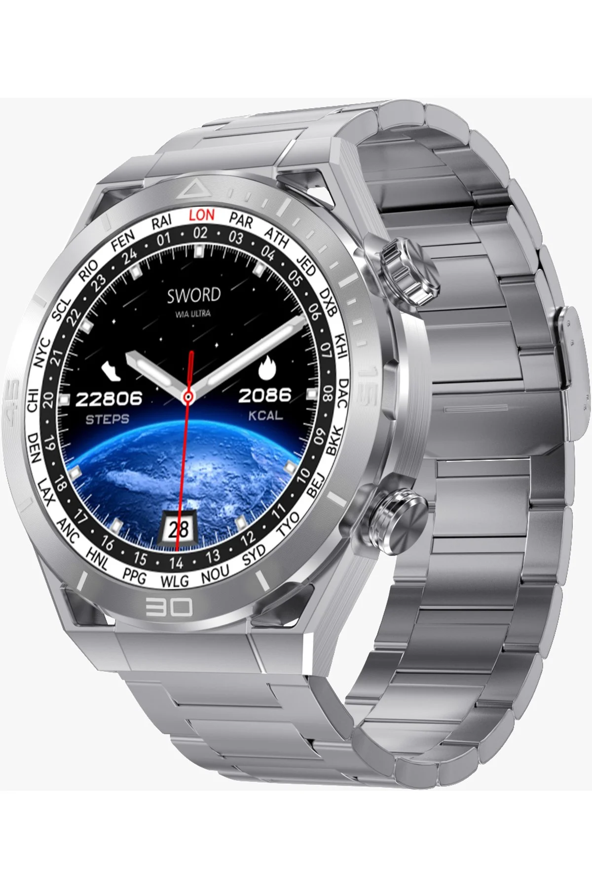 Wıa Ultra Silver Akıllı Saat Sw-wıa Ultra